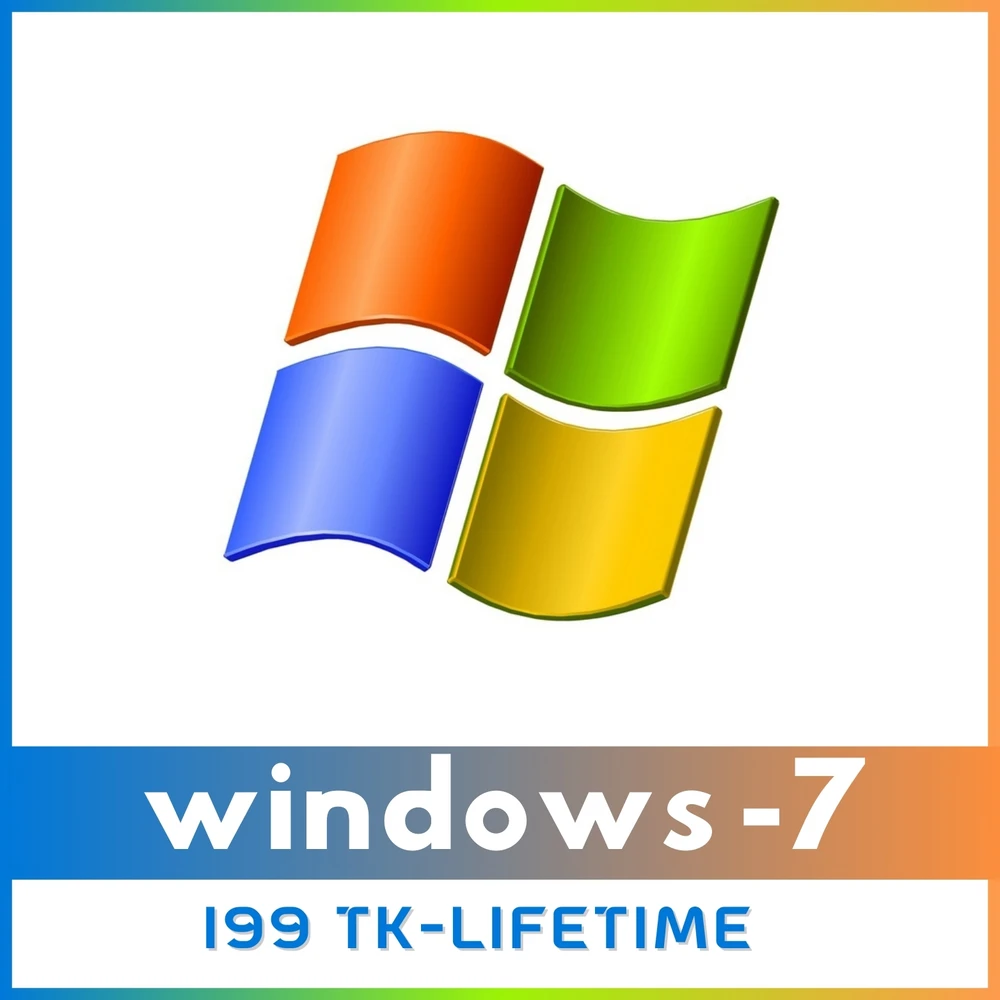 Windows 7 – Pre-Activated Lifetime