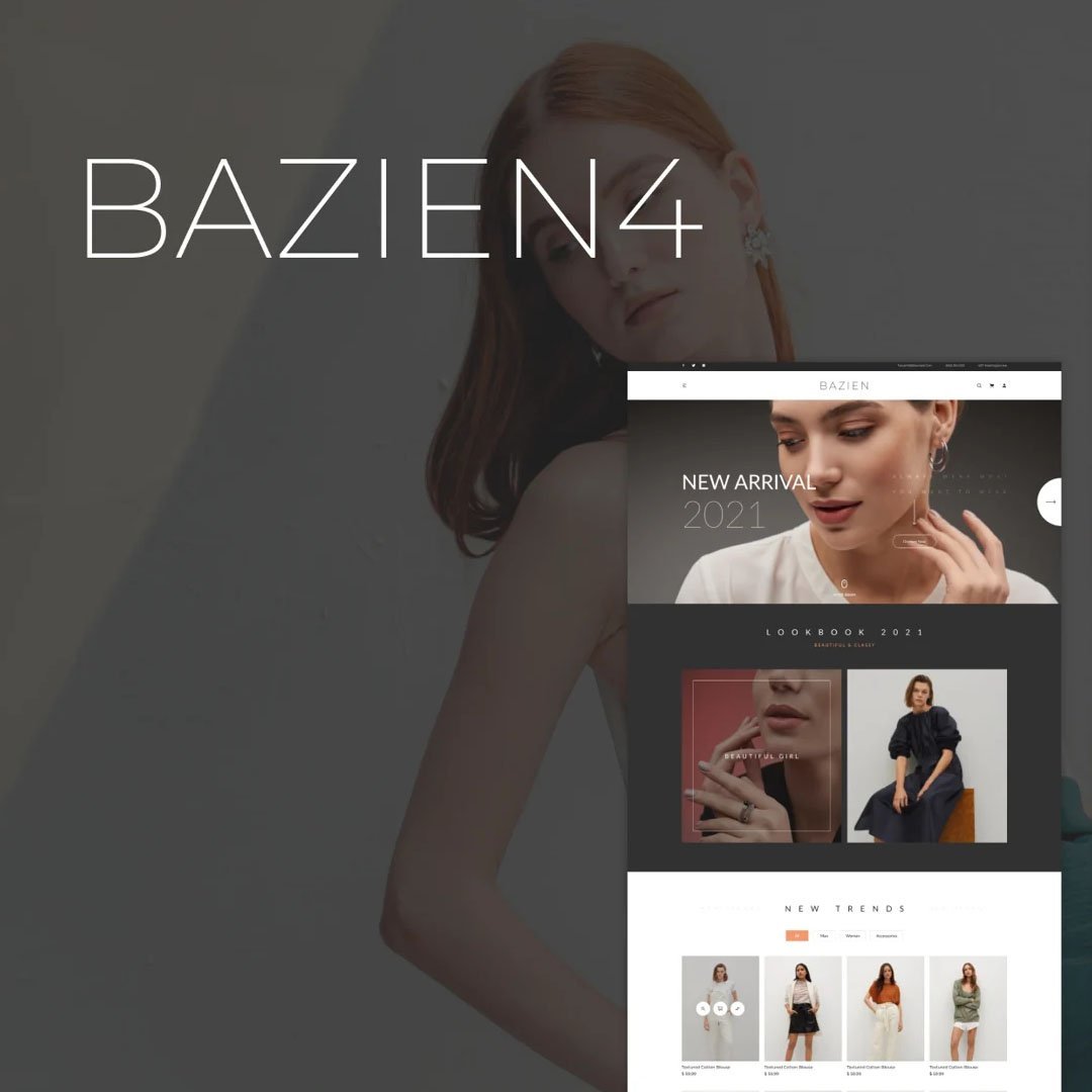 Bazien - Elementor WooCommerce Theme