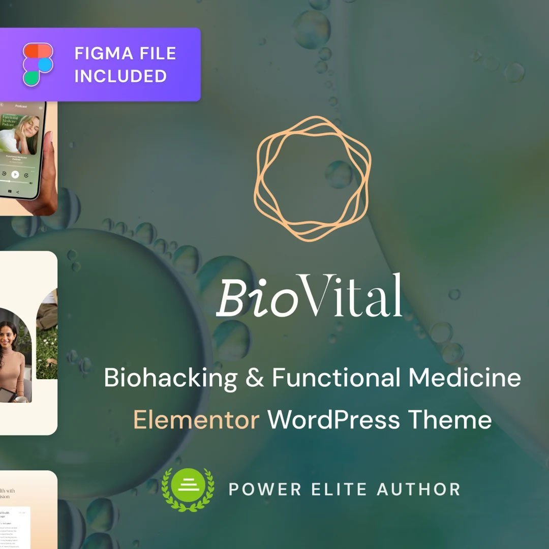 BioVital - Functional Medicine Doctor Theme