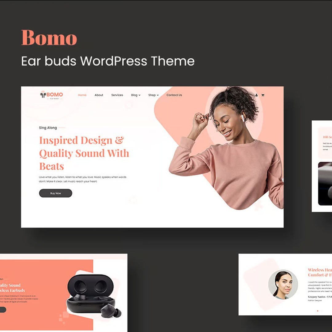 Bomo - One Product WordPress Theme