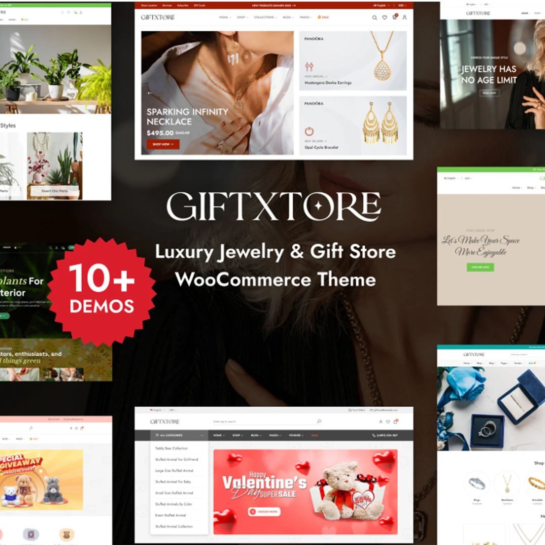 GiftXtore - Jewelry WooCommerce WordPress Theme