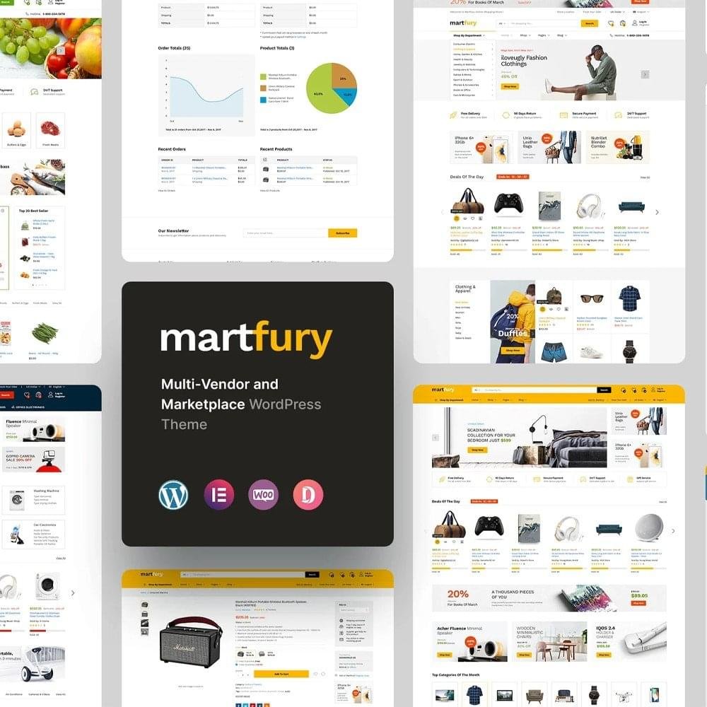 Martfury – WooCommerce Marketplace WordPress Theme